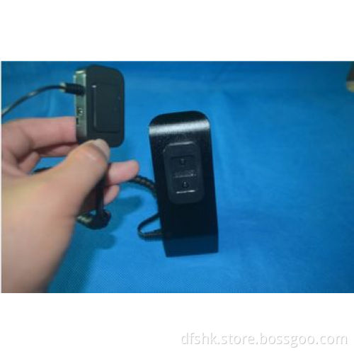anti-shoplifting security stand/holder with alarm system for universal cellphone display
